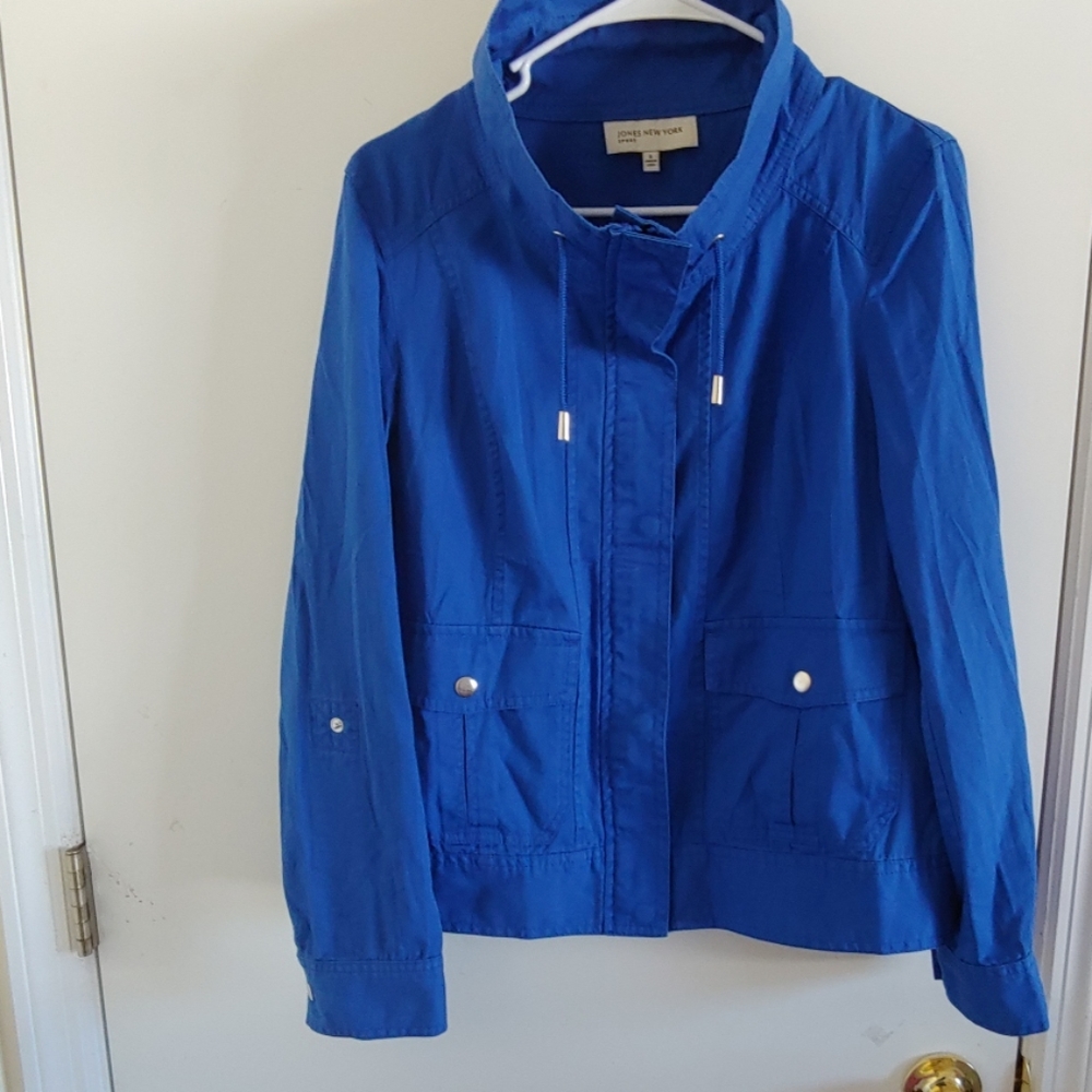 Blue jacket